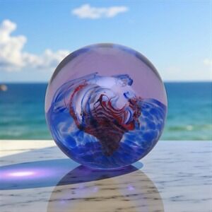 Caithness Paperweight Scotland Millennium Miniature‎ Numbered